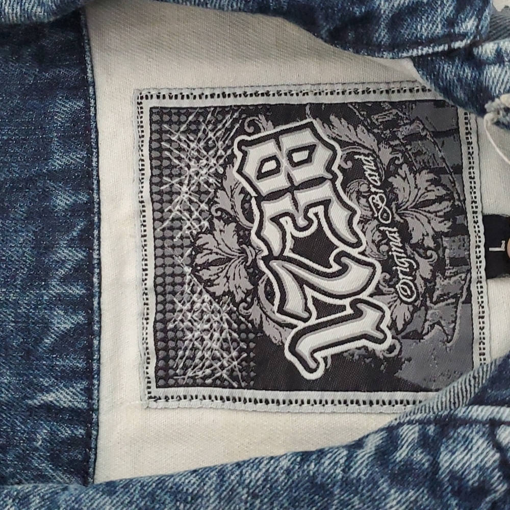 Men's Vintage Denim Jean Jacket - Picture 6 of 14